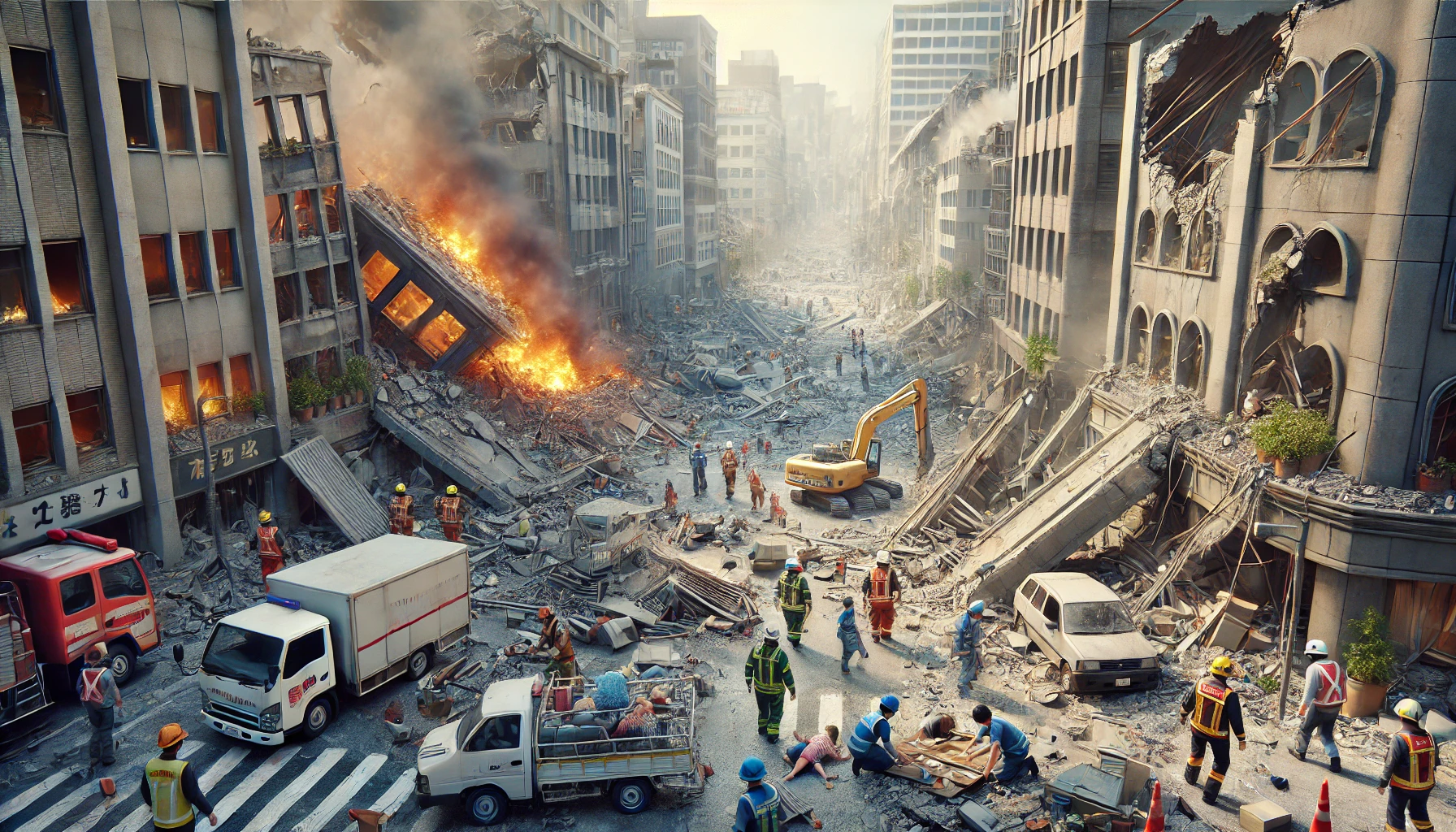 زلزال كبير يضرب اليابان: الآلاف يخشى أن يكونوا قتلى